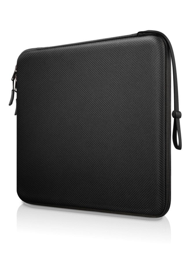 FINPAC 14-inch Hard Laptop Sleeve Case Compatible with Acer Chromebook Lenovo, HP, ASUS, Dell, Acer Laptop Notebook Ultrabook, Water-Resistant Shockproof Computer Bag, Black